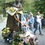 Senna Statue in Imola